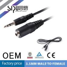 SIPU haute qualité 3,5 mm mâle vers femelle voiture rca av cable pour ps vita